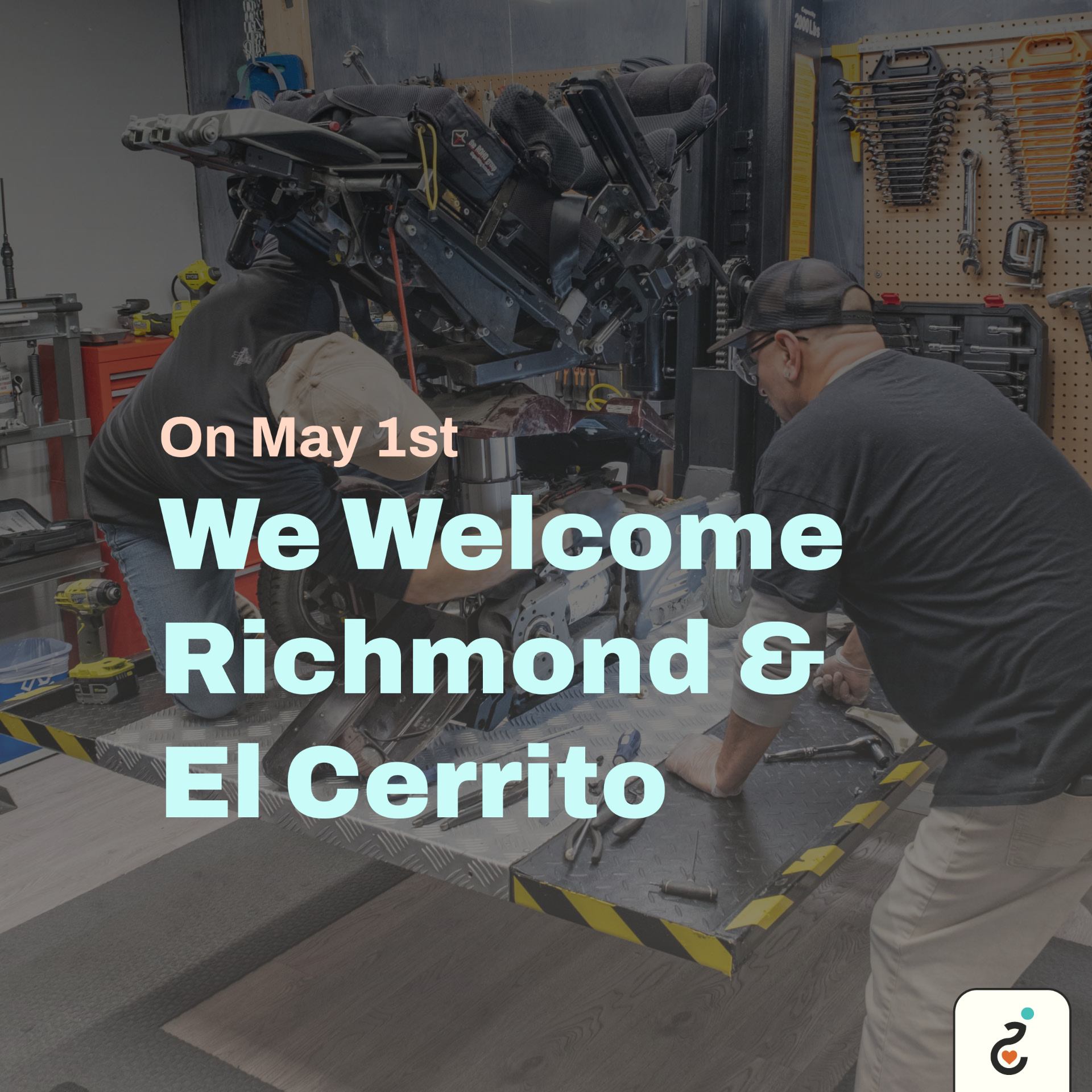 Infographic Reading: On May 1st, We welcome Richmond & El Cerrito